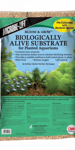 Microbe-Lift Bloom & Grow - Biologically Alive Substrate For Planted Aquariums